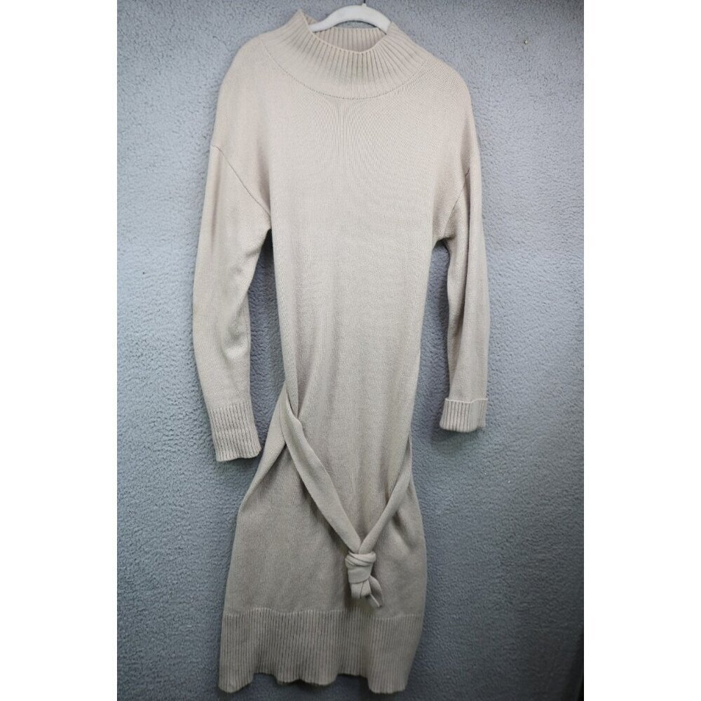 Rails Mila Long Sleeve Maxi Sweater Dress-Belted-Medium-Merino Wool Blend-Medium
